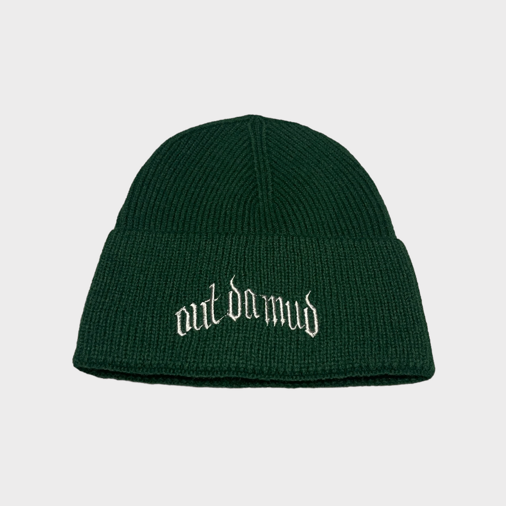 FOREST GREEN (SILVER) BEANIE