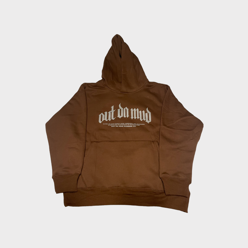 BROWN (SILVER) HOODIE