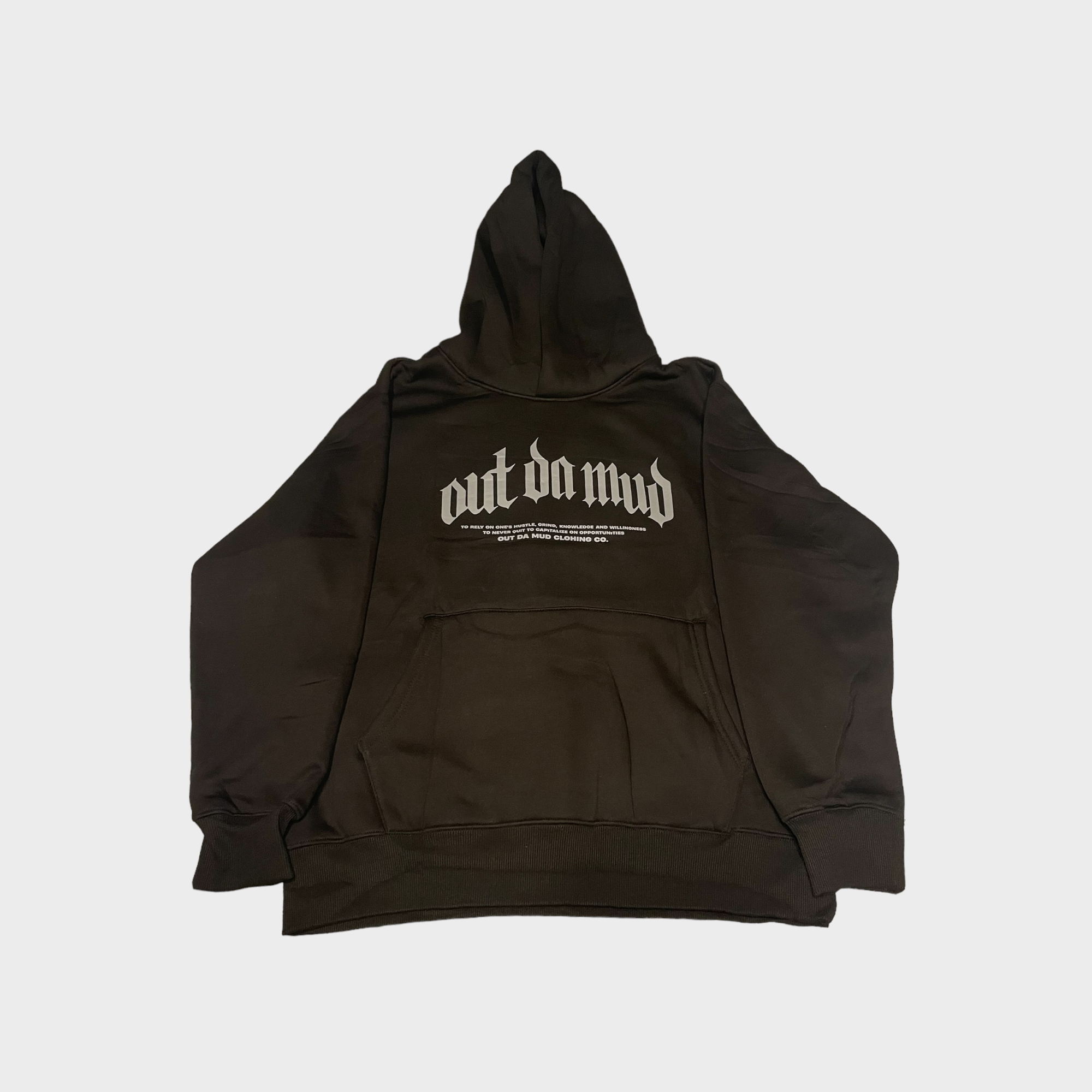 BLACK (SILVER) HOODIE