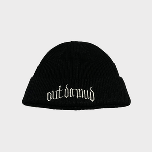 BLACK (SILVER) BEANIE